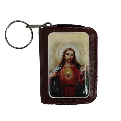 Chaveiro Preciosas Promessas Sagrado Coração de Jesus - Cores Sortidas
