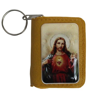 Chaveiro Preciosas Promessas Sagrado Coração de Jesus - Cores Sortidas