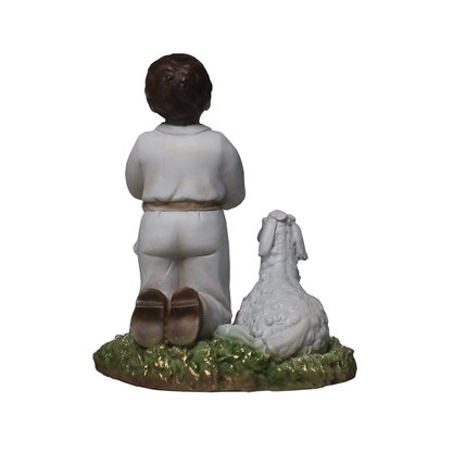 Conjunto Pastores de Resina Nacional - 12 cm