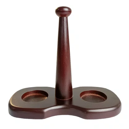 Conjunto de Galheteiro Liturgica Suporte Madeira 18 Cm X 20 Cm