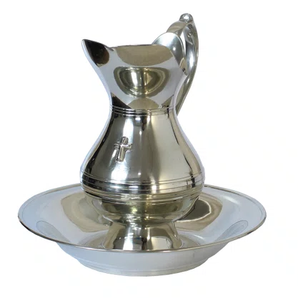 Conjunto Jarra Recortada com Bacia
