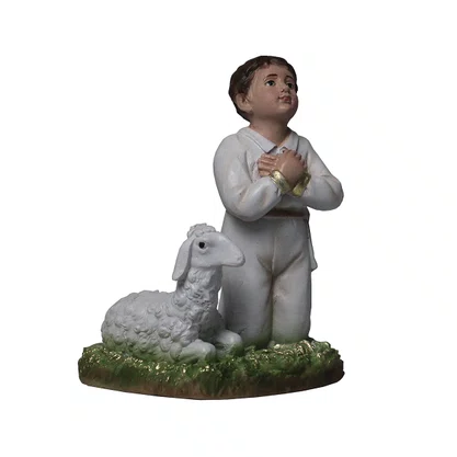 Conjunto Pastores de Resina Nacional - 12 cm