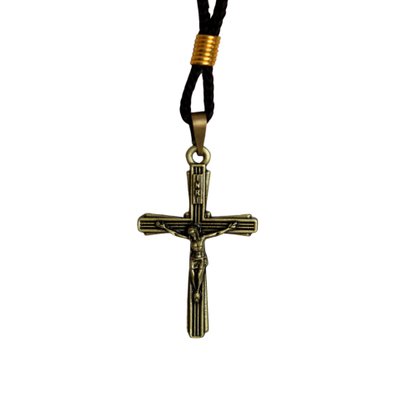 Cordão com Crucifixo em Ouro Velho