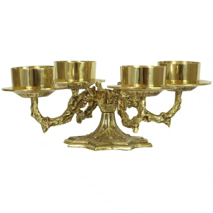 Coroa do Advento Bronze de Mesa