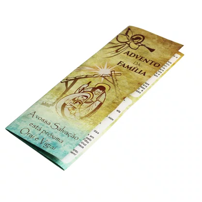 Coroa do Advento MDF com Velas Rechô - 14 cm x 25 cm