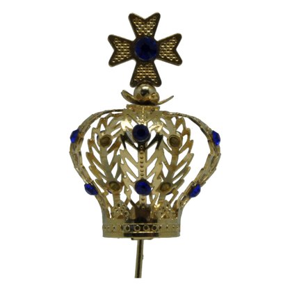 Coroa Dourada para Imagem de Nossa Senhora 2 cm
