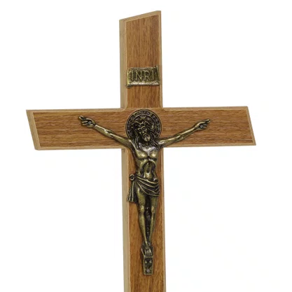 Crucifixo de Parede e Mesa MDF Athenas - 37,5 cm x 19 cm