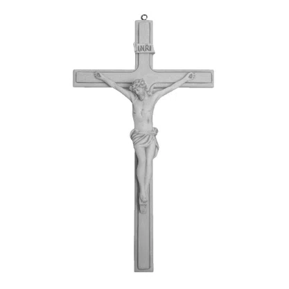 Crucifixo de Parede em Mármore - 38 cm