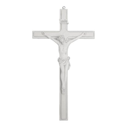 Crucifixo de Parede em Mármore - 38 cm