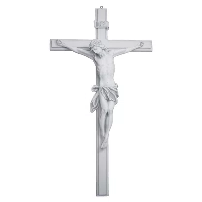Crucifixo de Parede em Mármore - 80cm