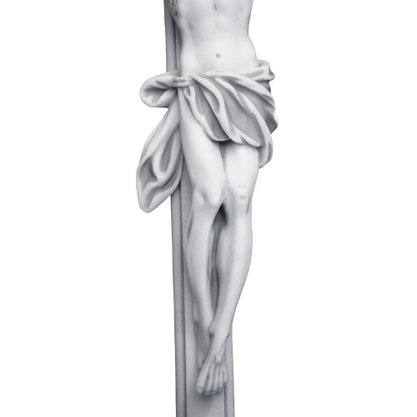 Crucifixo de Parede em Mármore - 80cm
