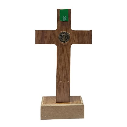 Crucifixo Parede e Mesa MDF Athenas 11,7cm