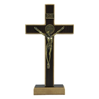 Crucifixo Parede/Mesa Mdf 17 cm