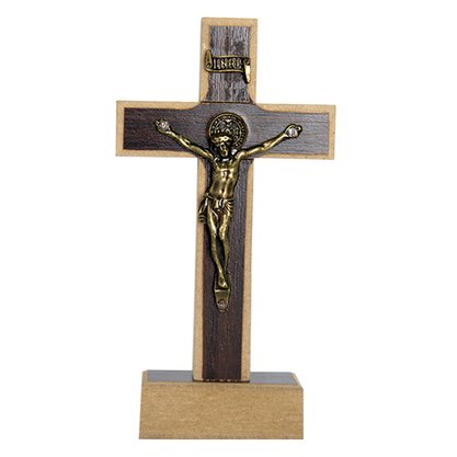 Crucifixo de Parede/mesa Mdf 9 Cm