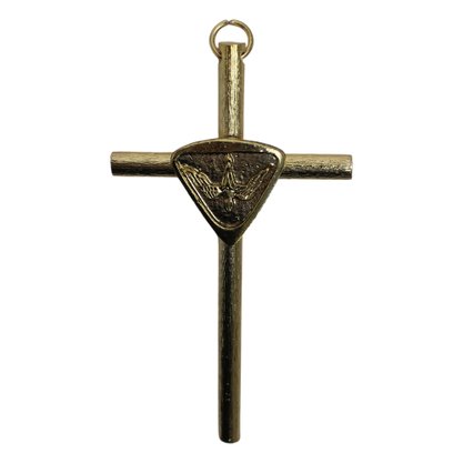 Cruz Imagens Dourado 9,5 cm