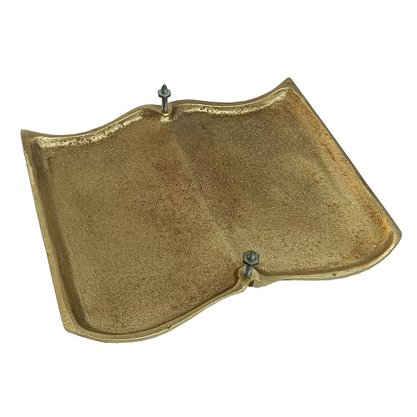 Decoração para Altar Bíblia de Metal - 16 cm X 18 cm