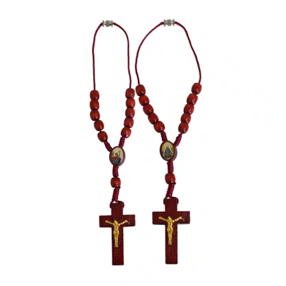 Dezena de Carro Madeira São Cristóvão e Nossa Senhora Aparecida - 7 mm