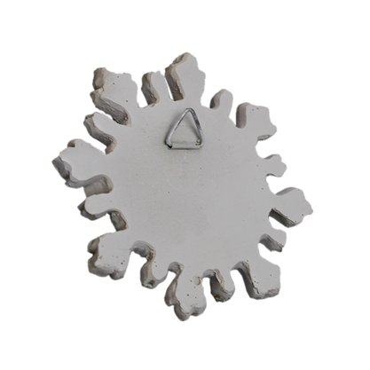Divino Espírito Santo de Parede em Resina Nacional - 9 cm x 9 cm