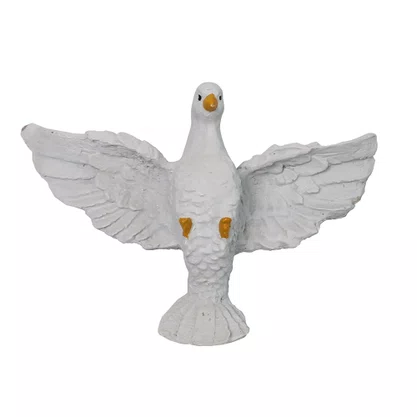 Divino Espírito Santo de Parede em Resina Nacional - 11 cm x 16 cm
