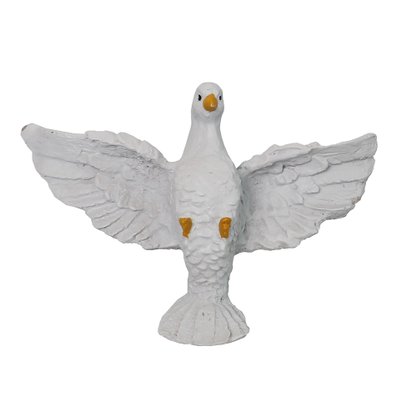 Divino Espírito Santo de Parede em Resina Nacional - 11 cm x 16 cm