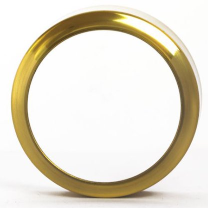 Economizador de Vela em Níquel Dourado  9 cm