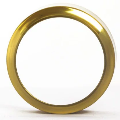Economizador de Vela em Níquel Dourado  9 cm