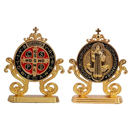 Medalha de São Bento para Carro Autocolante - 7 cm