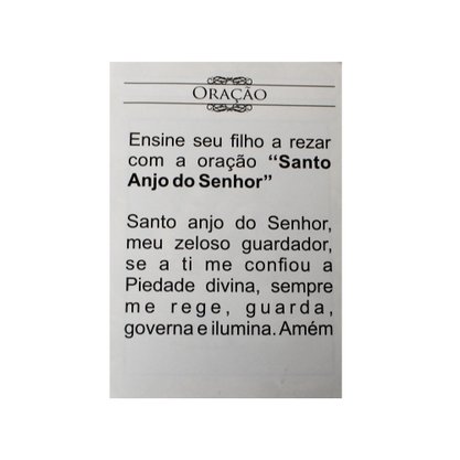 100 unid - Folheto Oração 3 Anjos