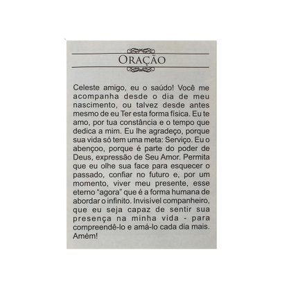 100 unid - Folheto Oração Anjo da Guarda