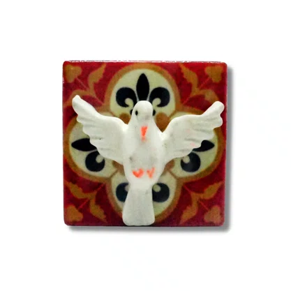 Imã Azulejo Divino Espírito Santo Sortido