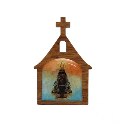 Imã Capela de Nossa Senhora Aparecida - 6 cm x 3,7 cm
