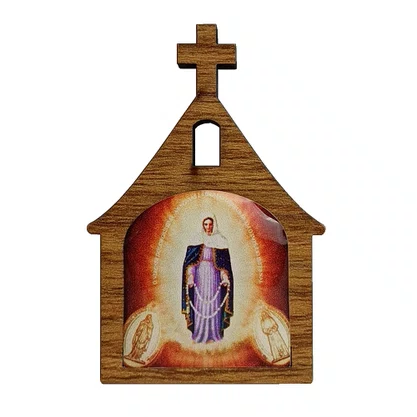 Imã Capela de Nossa Senhora das Lágrimas - 6,4 cm x 3,7 cm