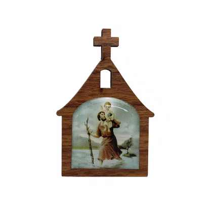 Imã Capela de São Cristóvão - 6 cm x 4 cm