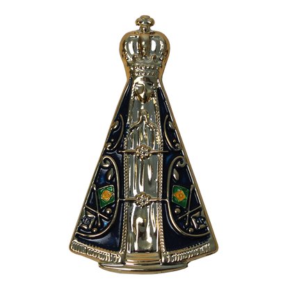 Ima Ns Aparecida Metal Dour Color 8 Cm