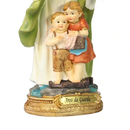 Imagem Anjo da Guarda de Resina Importada - 22 cm