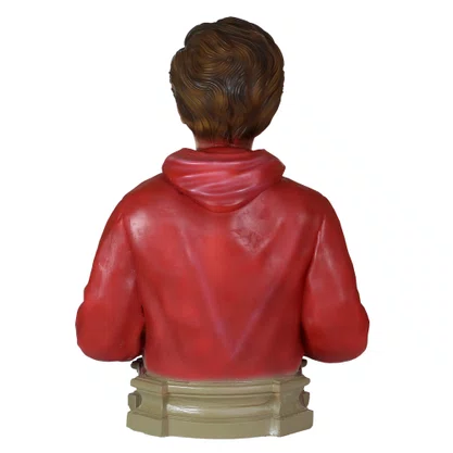 Imagem Busto de São Carlo Acutis de Resina Nacional - 30 cm