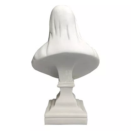 Imagem Busto Imaculado Coração de Maria em Mármore - 27 cm