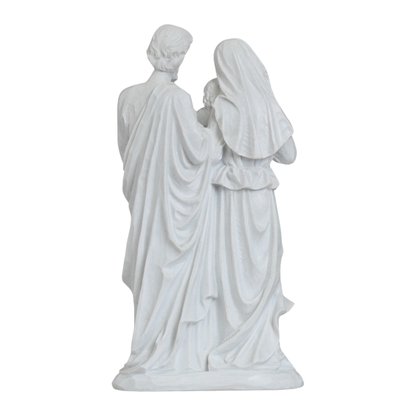 Imagem da Sagrada Família de Mármore Natural - 32 cm