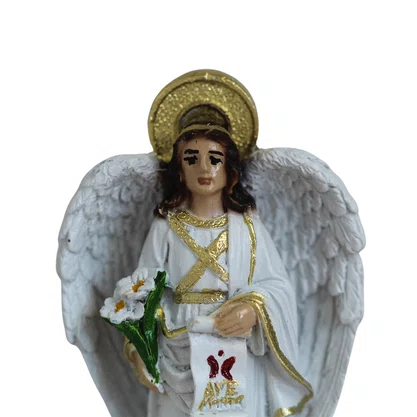 Imagem de Arcanjo Gabriel de Resina Nacional - 12 cm