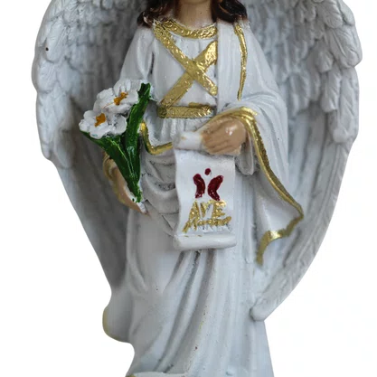 Imagem de Arcanjo Gabriel de Resina Nacional - 12 cm