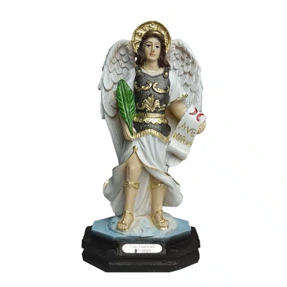 Imagem de Arcanjo São Gabriel de Resina Nacional - 15 cm
