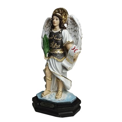 Imagem de Arcanjo São Gabriel de Resina Nacional - 15 cm