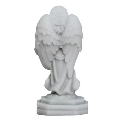 Imagem de Arcanjo São Gabriel em Marmore Natural - 15 cm