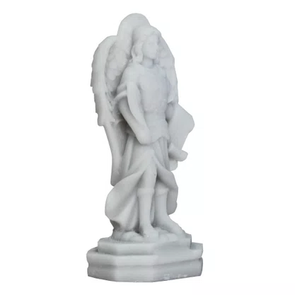 Imagem de Arcanjo São Gabriel em Marmore Natural - 15 cm