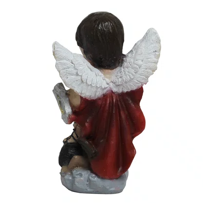 Imagem de Arcanjo São Miguel Infantil de Resina Nacional - 10 cm