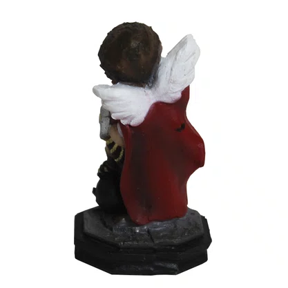 Imagem de Arcanjo São Miguel Infantil de Resina Nacional - 9 cm