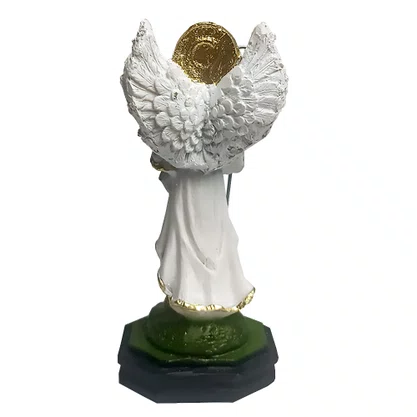 Imagem de Arcanjo São Rafael de Resina Nacional - 11 cm