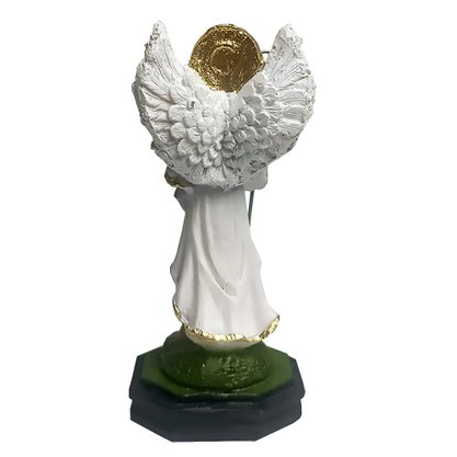 Imagem de Arcanjo São Rafael de Resina Nacional - 11 cm