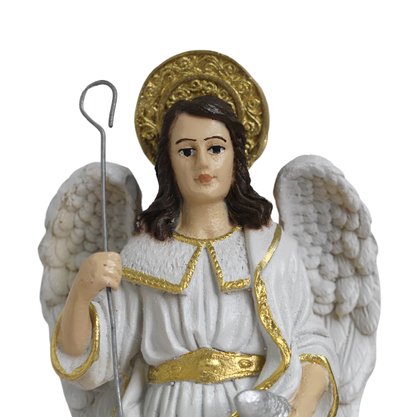 Imagem de Arcanjo São Rafael de Resina Nacional - 20 cm