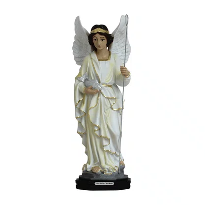 Imagem de Arcanjo São Rafael de Resina Nacional - 30 cm